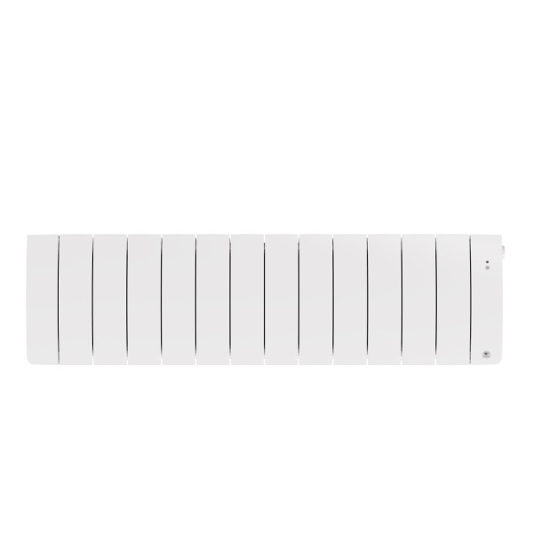 Radiateur chaleur douce connecté bilbao 4 bas 1400w blanc brillant