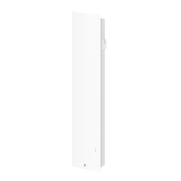 Radiateur connecté gain de place ingénio 4 vertical 1500w blanc mat