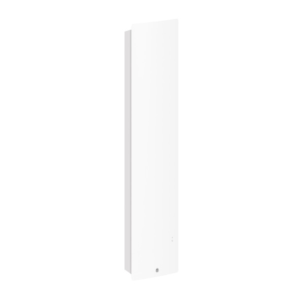Radiateur connecté gain de place ingénio 4 vertical 1500w blanc mat