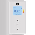 Radiateur connecté gain de place ingénio 4 vertical 1500w blanc mat