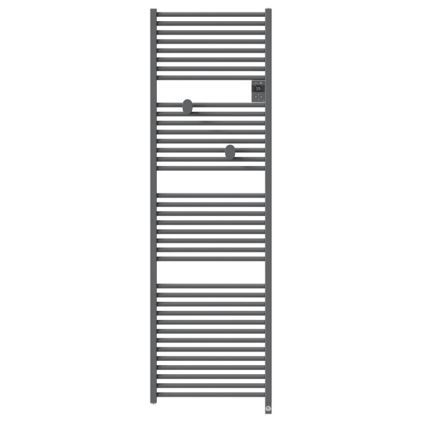 Radiateur sèche-serviettes connecté riva 5 1000w gris menhir