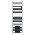 Radiateur sèche-serviettes connecté riva 5 avec soufflerie 2000w gris ardoise
