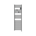 Radiateur sèche-serviettes connecté riva 5 etroit 500w gris menhir
