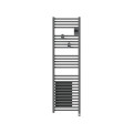 Radiateur sèche-serviettes connecté riva 5 etroit avec soufflerie 1500w menhir