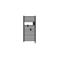 Radiateur sèche-serviettes connecté riva 5 etroit 300w noir carbone