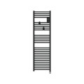 Radiateur sèche-serviettes connecté riva 5 etroit 500w noir carbone
