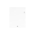 Radiateur connecté gain de place ingénio 4 horizontal 750w blanc mat