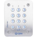 Clavier codé Digicode® CDVI CAASE encastré inox 3 Relais Lumineux