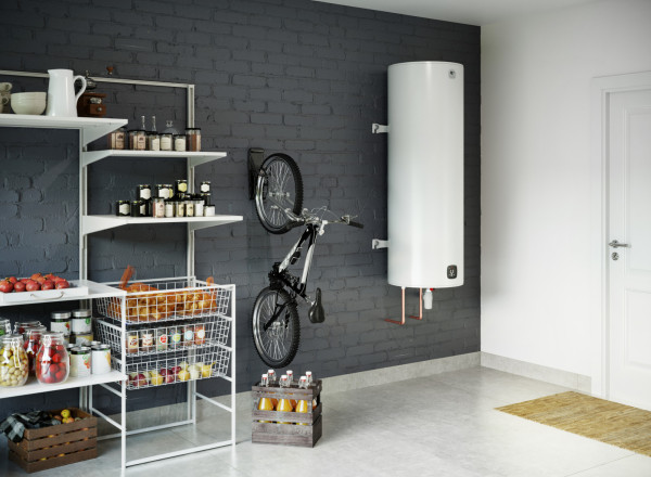 Chauffe-eau électrique duralis connect aci hybride - vertical mural - 200l