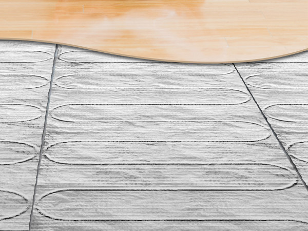 Plancher rayonnant électrique 100W Thermor Mozaïc film chauffant 100W/m² trame 1m²