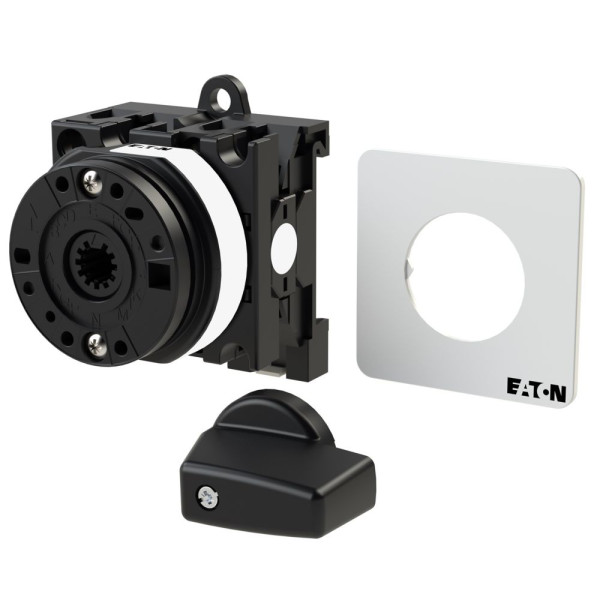 Inter. Marche-arrêt, 2 p, 20a, 90°, encastré, fixation arrière,appareil de base (T0-1-102/XZ) - Eaton - 005736