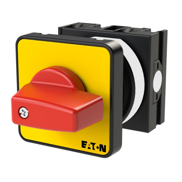 Inter. Marche-arrêt, 1 pôle, 20 a, fonctions d'arrêt d'urgence, 90°, encastré (T0-1-8200/E-RT) - Eaton - 009474