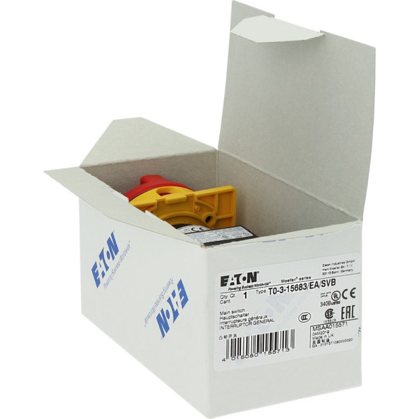 Inter. général, tripolaire + 2 f + 1o, 20a, 90°, verrouillable, encastré (T0-3-15683/EA/SVB)