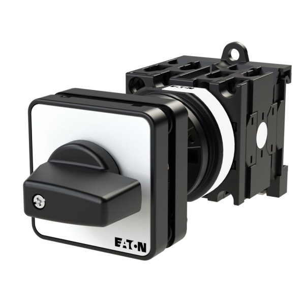 Inter. Marche-arrêt, 6 pôle, 20 a, 90 °, encastré, fixation arrière (T0-3-8342/Z)