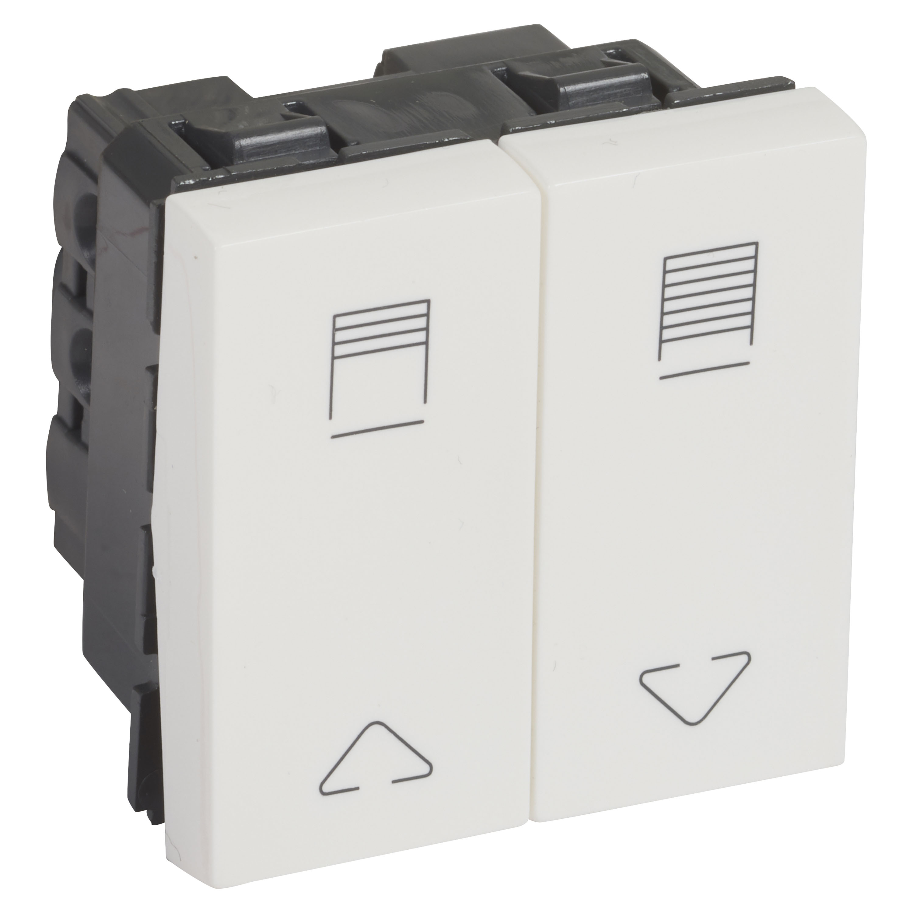 Dual Switch Module Legrand 573222 Double switch for electric shutter 2 modules ules with ...