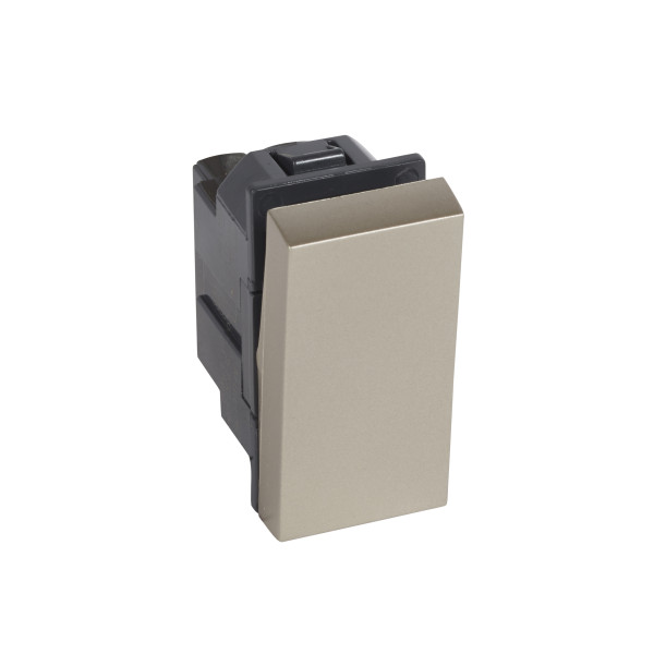 Permutateur 10a 1 module arteor carre champagne