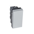 Interrupteur unipolaire 10ax 1 module carre arteor soft alu 