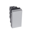Va-et-vient unipolaire 10ax 1 module carre arteor soft alu 