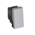 Permutateur 10a 1 module carre arteor soft alu
