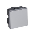 Interrupteur va-et-vient 10ax 2 modules carre arteor soft alu 