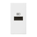 Chargeur 1 module 1 prise usb type a 15w blanc