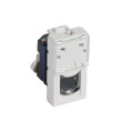 Prise rj45 categorie 6 ftp 1 module blanc 