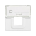Adaptateur keystone - 1 connecteur rj45 blanc