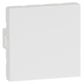 Enjoliveur obturateur 2 modules arteor carre blanc