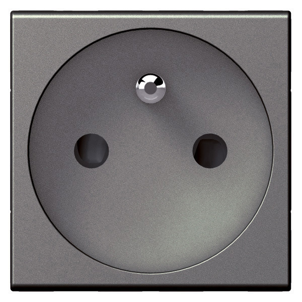 Prise de courant 2p+t 10/16a a eclipses arteor carre magnesium