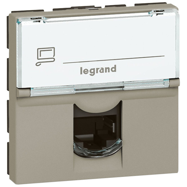 Adaptor for keystone - 1 connector champagne
