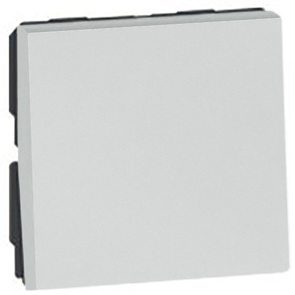 Bouton poussoir 6a 250v carre arteor soft alu 