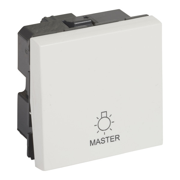 Push for lights (on/off of all lights) m aster 2 modules with icons sq w