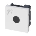 Interrupteur sans contact pour porte arteor blanc