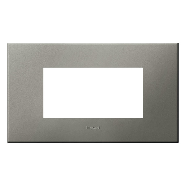 Plaque de finition arteor 4m italie et us carre magnesium 