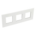 Plaque de finition arteor 3x2 modules carre blanc 