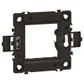 Support 2 modules claw mounting f/b schuko 