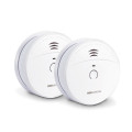 Détecteurs de fumée CE NF Smokealarm 5 ans - Lot de 2