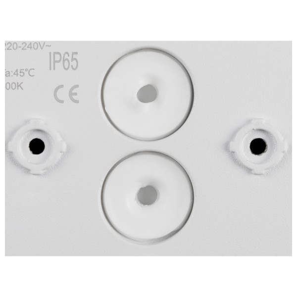 D-ring m, applique murale, phase, 2700/3000 k, phase, ip65, blanc