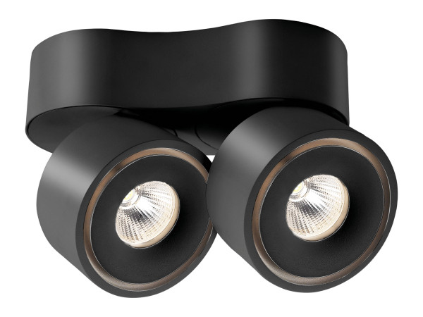Tahiti 2x 12,3w 3cct noir     
