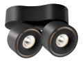 Tahiti 2x 12,3w 3cct noir     