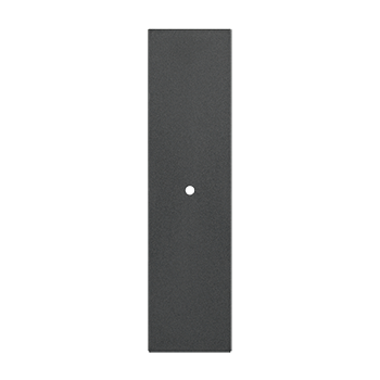 Plaque 1 module pour prise connectée living now with netatmo - noir