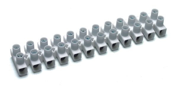 Bornier polypropylène 25 mm² - 12 pôles
