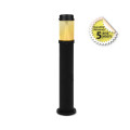 Nolana potelet 970mm 20w cct 2400k/3000k/4000k alu noir 5ans
