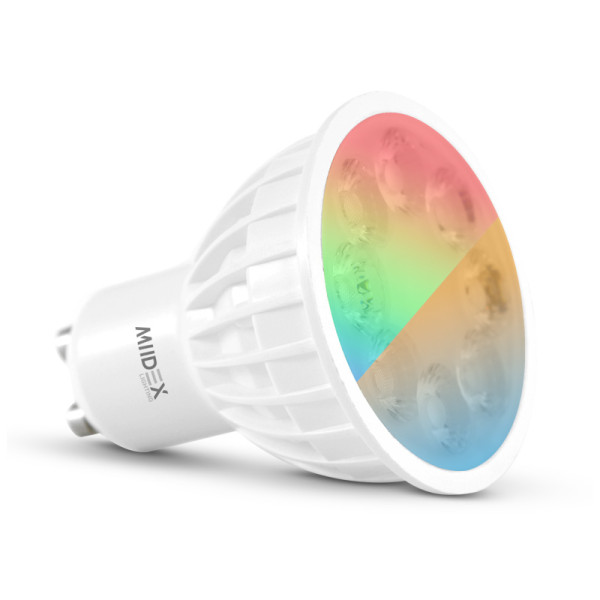 Led 4w gu10 rgb+ blc 38°