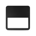 Collerette asym noire pour quadra 280mmx50mm