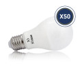Led 9w bulb e27 4000k boite pack de 50