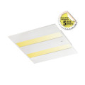 Manta dalle 600x600mm 26w 2 cct ip44/ip20 ik06 ugr17 detec 5ans