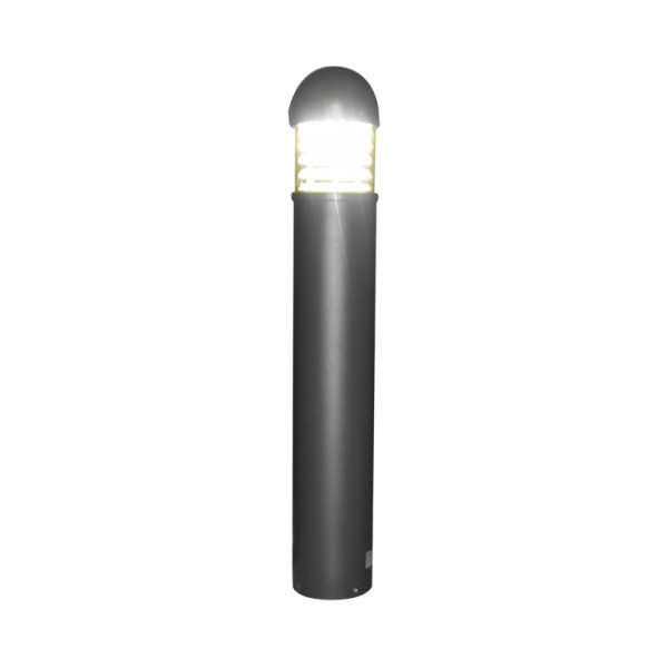Laurier potelet paralume 25w gs 3000k ip65 gs transparent