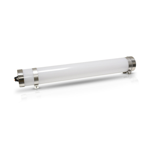 Tuba 1200 x 80mm opal 40w 3000k ip67 ik10 tra