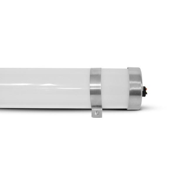 Tuba 1200 x 80mm opal 40w 3000k ip67 ik10 tra